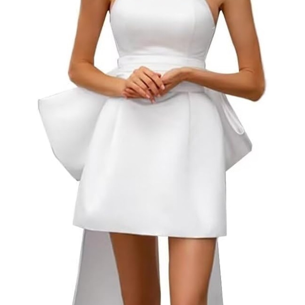 Bridal mini dress
